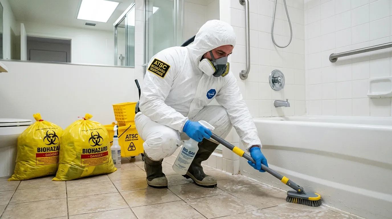 Decontamination equipment deployed for Blood Cleanup in West Puente Valley